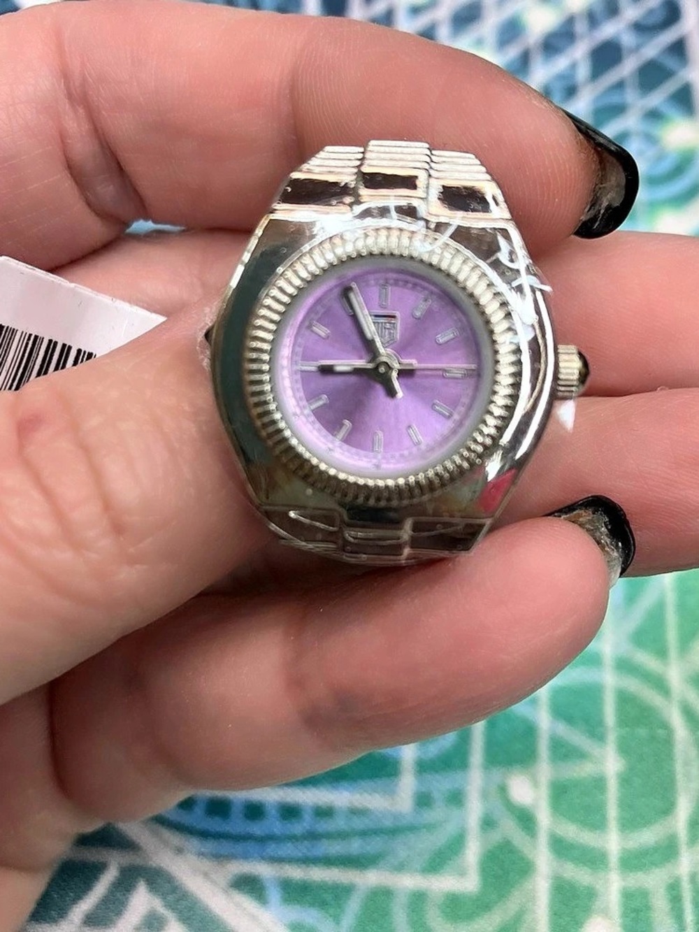 New in Box Montres Prestige x Invicta Mini Ring Watch 19mm Purple